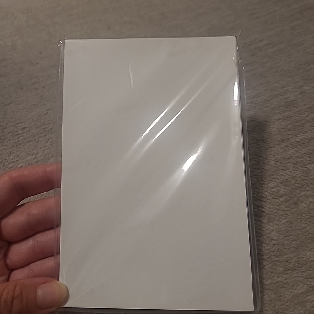 CANON PRINTER 4X6 PHOTO PAPER GLOSSY (50 SHEET PACK) -  NEW